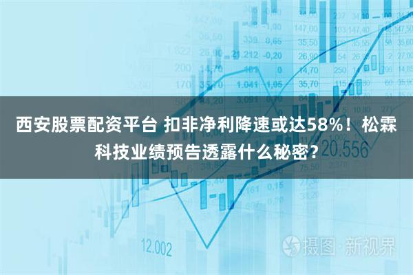 西安股票配资平台 扣非净利降速或达58%！松霖科技业绩预告透露什么秘密？